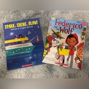 Scholastic Kids Books - Blue and Red Editions